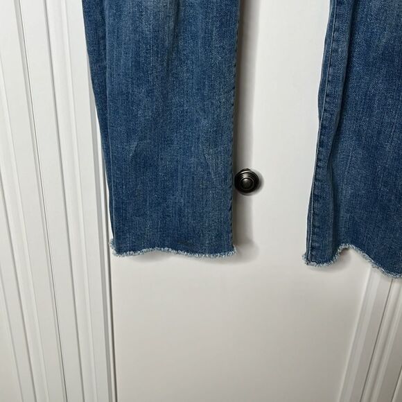 Warp + Weft Los Feliz High Rise Relaxed Straight Jeans Size 29/28 - Picture 6 of 7